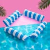 Hello Summer Inflatable Pool Hammock 4ft - Blue