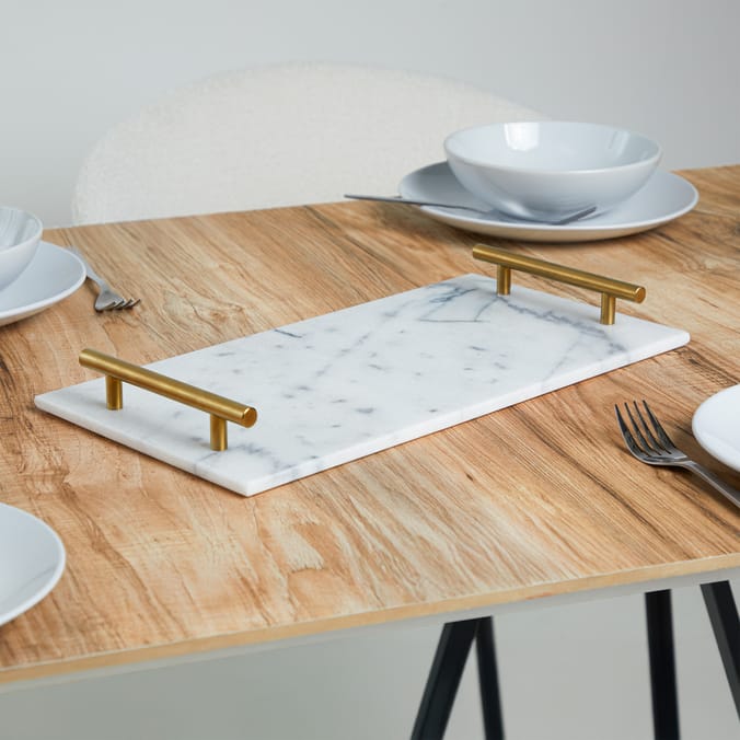 Home Collections Marble Serve Tray