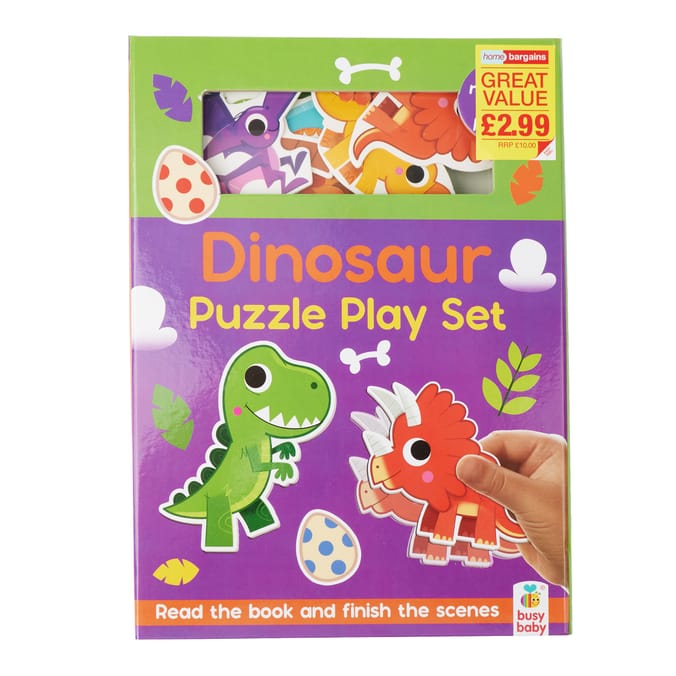 Dinosaur Puzzle Play Set