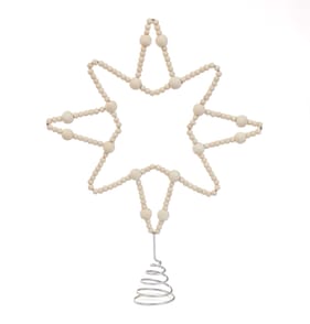 Nordic Spirit Wooden Tree Topper - Star