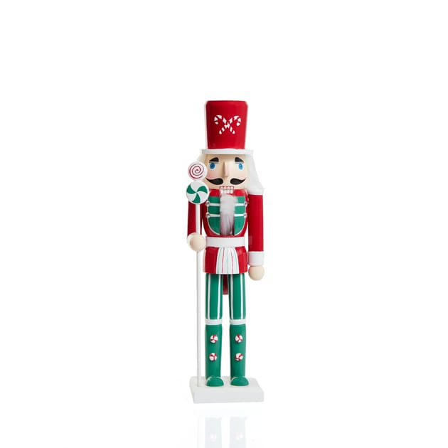 Festive Feeling 38cm Nutcracker Home Bargains