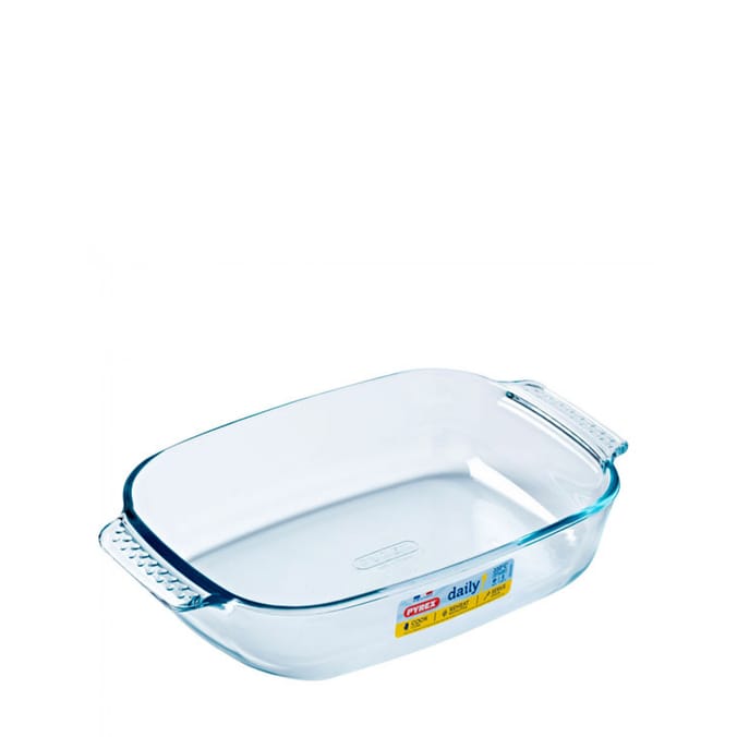 Wholesale Square Clear Glass Baking Pan- 1.1L CLEAR