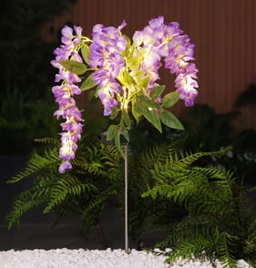 Firefly Solar Light Co Wisteria Stake Solar Light