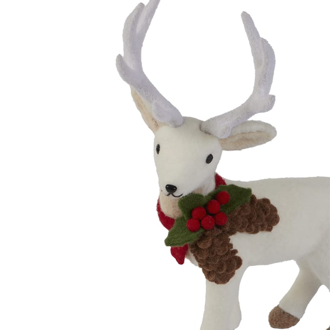 Winter Charm Felt Reindeer