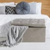 Home Collections Crushed Velvet Ottoman