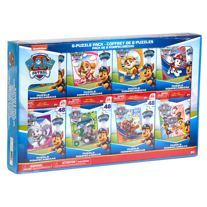 Paw Patrol 8 Puzzle Pack