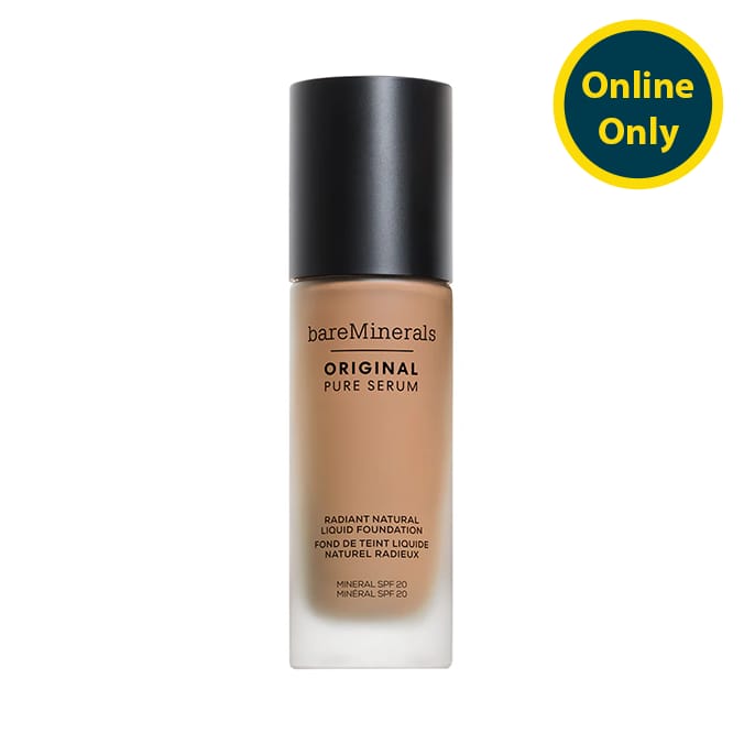 BareMinerals Original Pure Serum Radiant Natural Liquid Foundation 30ml - Medium Cool 3.5