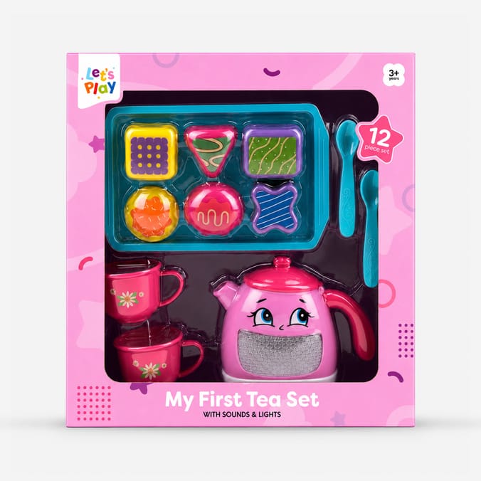 Let's Play My First Tea Set with Lights & Sounds