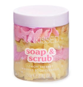 Sunkissed Lemon Sherbet Whipped Soap & Scrub