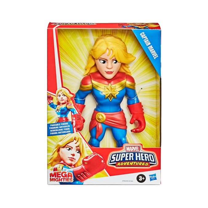 Playskool Heroes Marvel Mega Mighties Action Figure - Captain Marvel