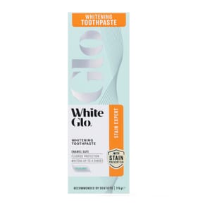 White Glo Stain Expert Whitening Toothpaste 115g