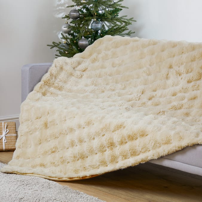 The Winter Warmer Collection Noelle Faux Throw