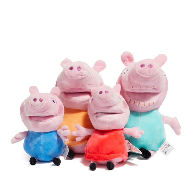 Peppa Pig 4 Puppet Family Pack