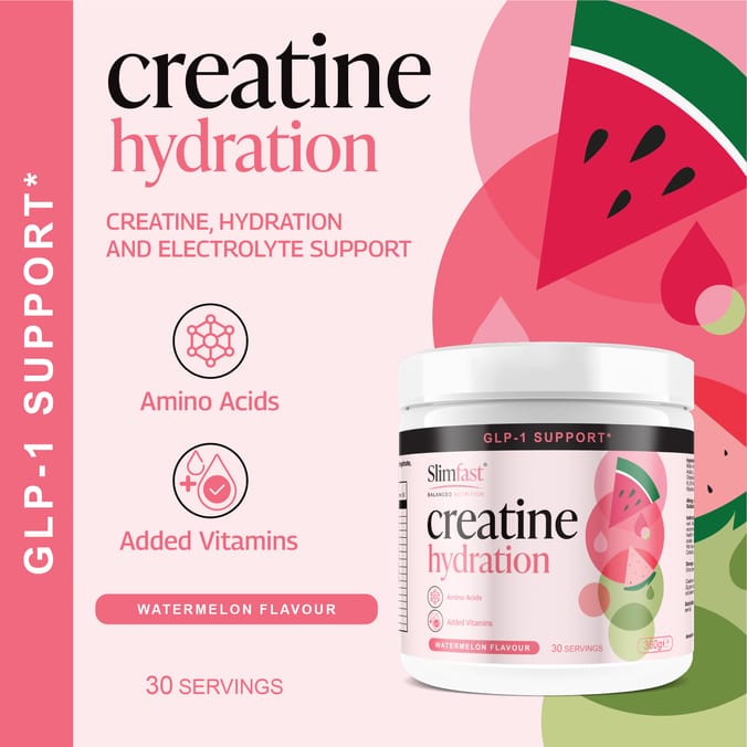 Slimfast Creatine Hydration 360g - Watermelon