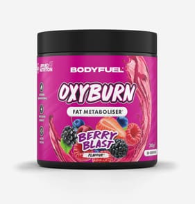 BodyFuel Oxyburn Fat Metaboliser Powder 300g - Berry Blast