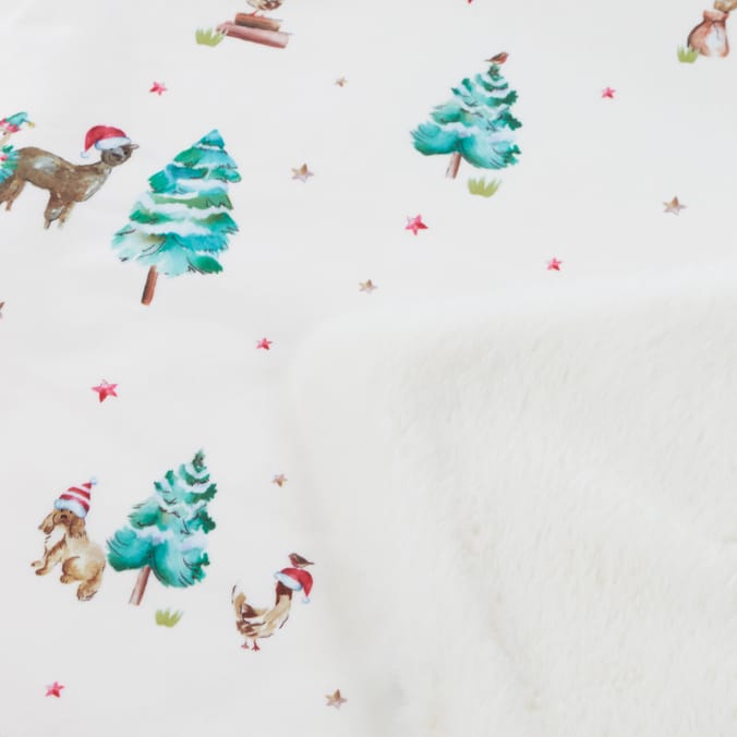 Hinch Farm Christmas Supersoft Throw