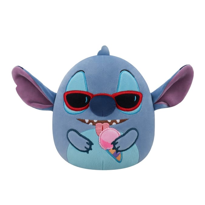 Squishmallows Disney Stitch Plush with Ice-Cream 20.5cm