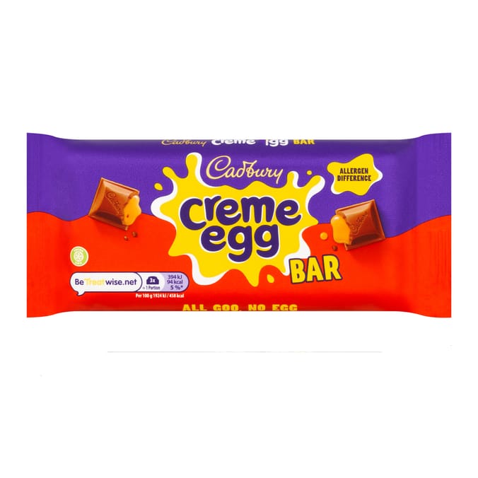 Cadbury Creme Egg Chocolate Bar 123g