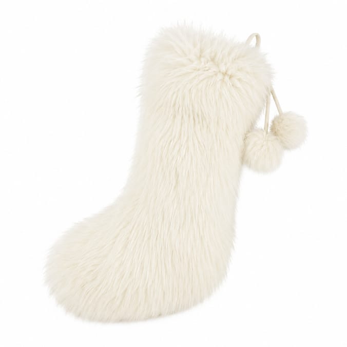 Festive Feeling Faux Fur Stocking