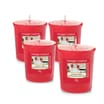  Yankee Candle Votive Candle Holiday Cheer x4