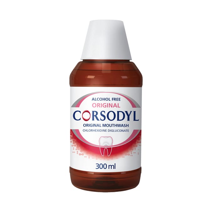 Corsodyl Antibacterial Original Mouthwash 300ml