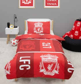 Liverpool FC Crunch Rotary Duvet Set - Single