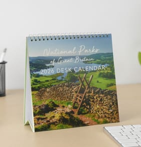 2026 Desk Calendar - National Parks of Great Britain