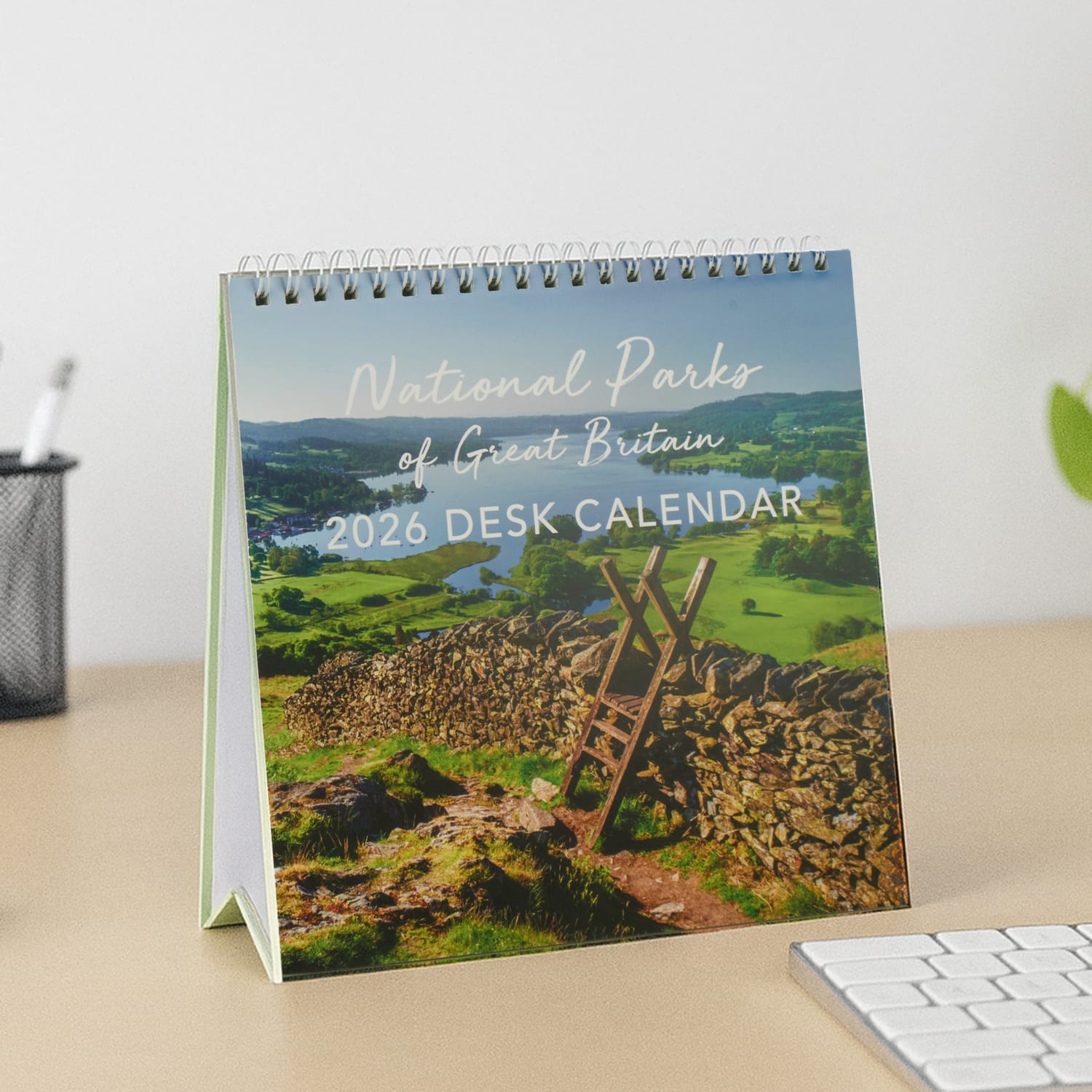 2026 Desk Calendar - National Parks of Great Britain | Home Bargains