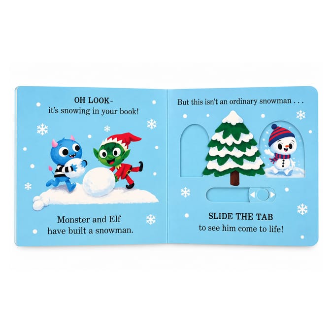 There's A Little Snowman In Your Book  