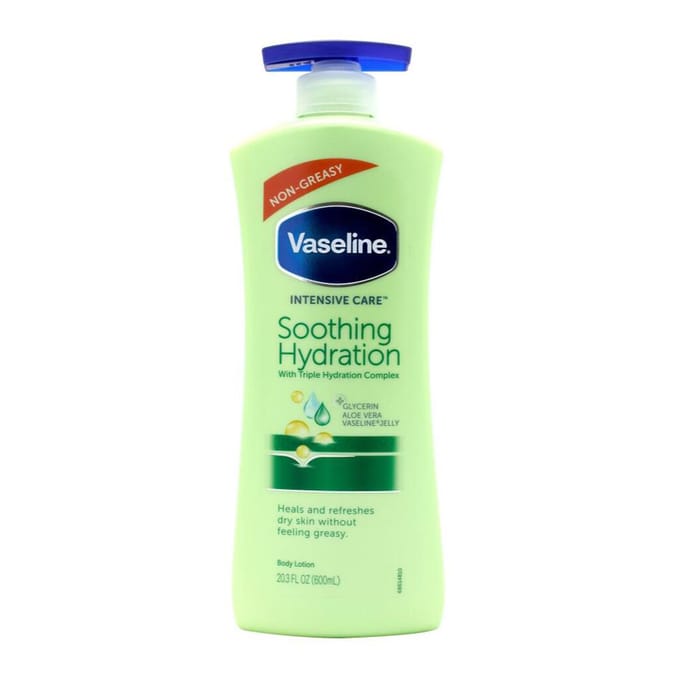 Vaseline Daily Soothing Hydration Body Lotion 600ml