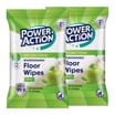 Power Action XL Antibacterial Floor Wipes 25s x2