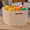 Utility Patterned Storage Basket