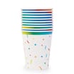 Let's Party Paper Cup 10 Pack - Rainbow