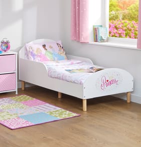 Liberty House Toys Kids White Toddler Bed - Princess