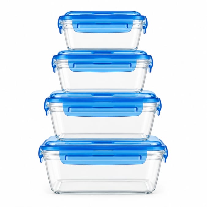 Deep Food Storage 4 Pack - Blue