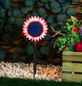 Firefly Solar Flower Stake 