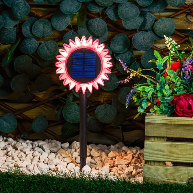 Firefly Solar Flower Stake