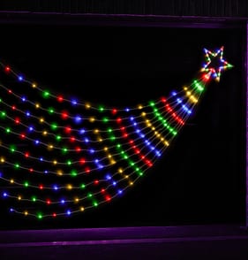 Prestige Mains Operated LED Falling Star Light - Multi