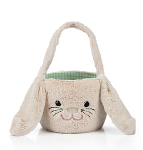 Happy Easter Plush Bag - Green