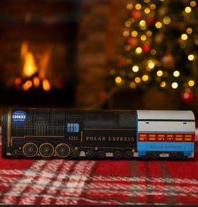 The Polar Express Cookie Filled Tin 270g