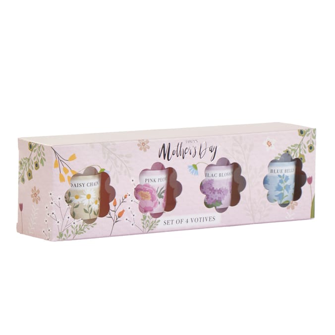 Happy Mother's Day Set Of 4 Votive