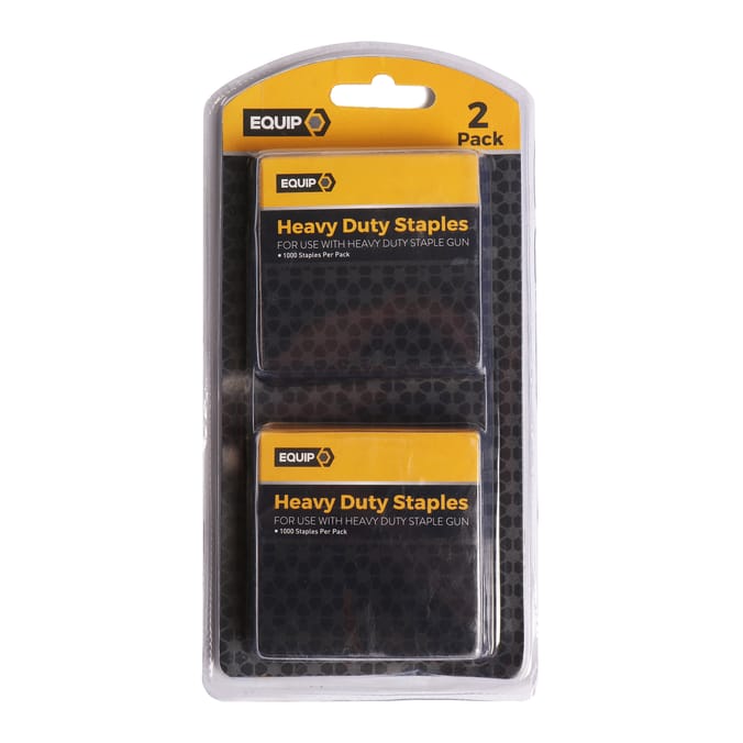 Equip Heavy Duty Staples 2 Pack