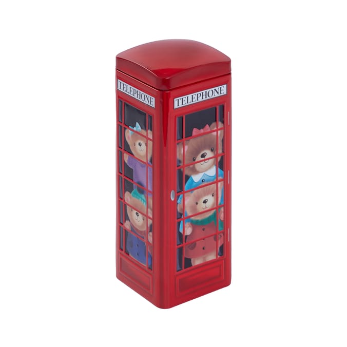 Phone Box Biscuit Tin