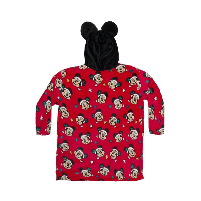 Mickey & Friends Adult Hooded Sleeved Blanket Mickey Mouse