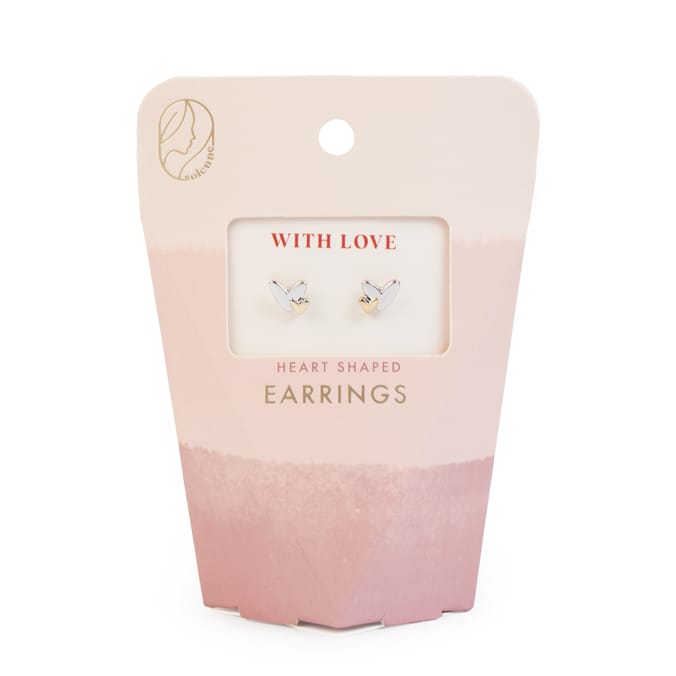 Solenne Heart Earrings