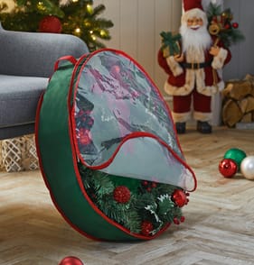 Festive Feeling Large Wreath Storage Bag