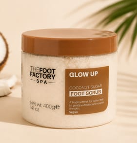 The Foot Factory Spa Coconut Sugar Foot Scrub 400g