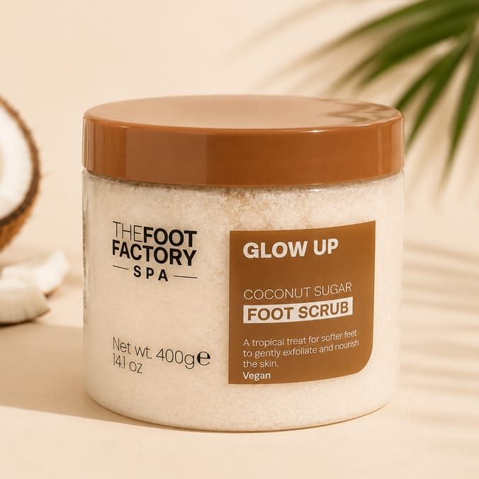 The Foot Factory Spa Coconut Sugar Foot Scrub 400g
