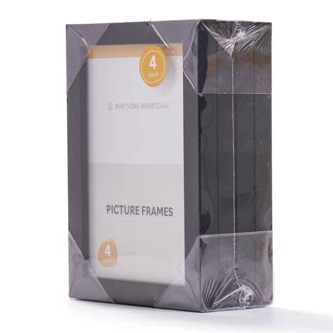 Everyday Essentials Picture Frames 4 Pack 5" x 7"