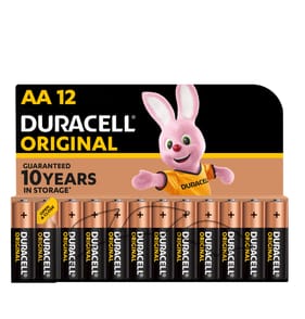 Duracell Original AA Batteries 12 Pack 